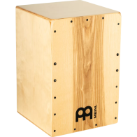 Meinl - SC80HA, Cajon 80 Snarecraft Heart Ash – Cajón with Dual Internal Snare, Baltic Birch