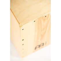Meinl - SC80HA, Cajon 80 Snarecraft Heart Ash – Cajón with Dual Internal Snare, Baltic Birch