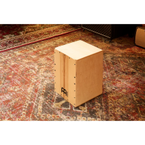Meinl - SC80HA, Cajon 80 Snarecraft Heart Ash – Cajón with Dual Internal Snare, Baltic Birch