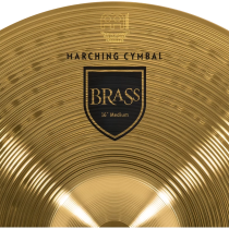 Meinl - MA-BR-16M, 16″ Brass Marching Cymbals Pair