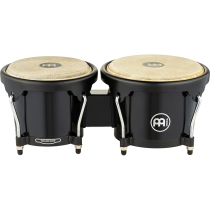 Meinl - HB50BK Molded ABS Bongos 6.5″ & 7.5″, Black Meinl - HB50BK Molded ABS Bongos 6.5″ & 7.5″, Black