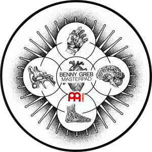 MEINL - MPP-12-BG, Benny Greb Practice Pad 12"