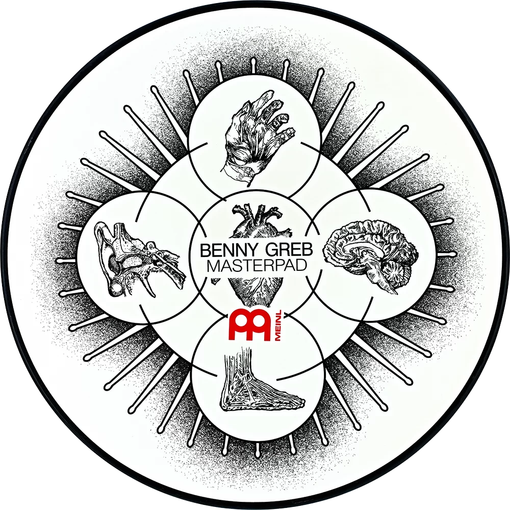 MEINL - MPP-6-BG, Benny Greb Masterpad 6"