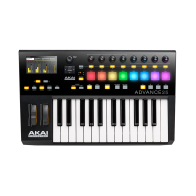 AKAI - ADVANCE 25,  USB MIDI 25 notes écran 8 pads