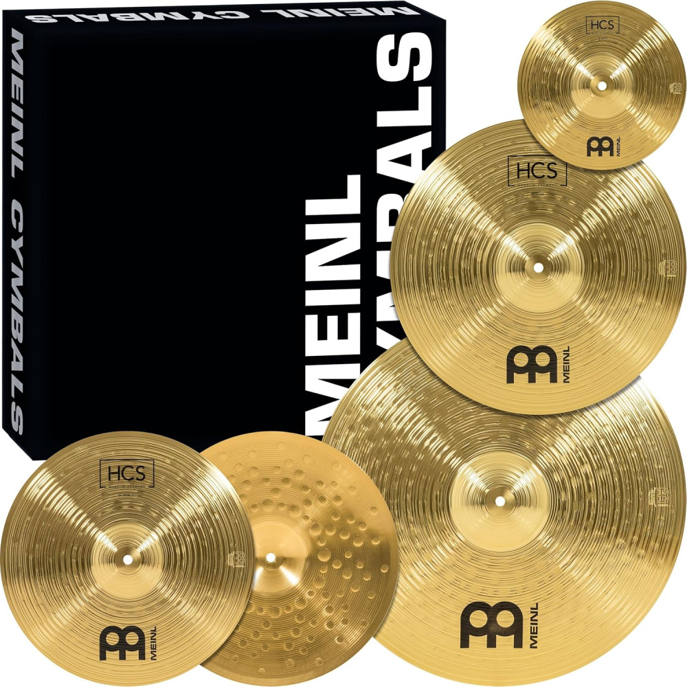 Meinl - HCS14162010, HCS Cymbals Set 14" -16" - 20" + Splash 10" Free Meinl - HCS14162010, HCS Cymbals Set 14" -16" - 20" + Splash 10" Free