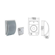 ITC - T-611, Haut-parleur mural bidirectionnel de 5" 6W