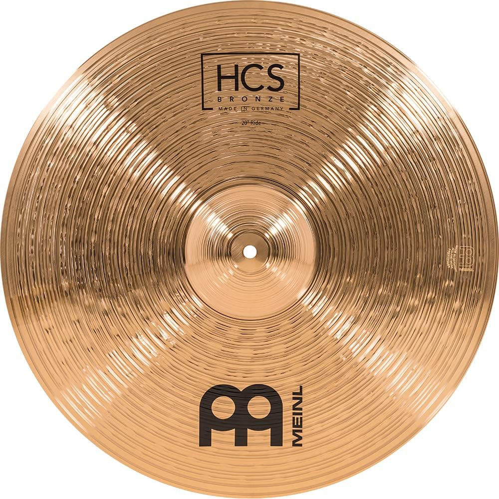 Meinl  – HCSB20R, HCS Bronze Ride Cymbal (B8 Alloy)  20″