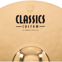 Meinl - CC14PH-B, Classics Custom Brilliant Powerful Hi-Hat, 14″ Meinl - CC14PH-B, Classics Custom Brilliant Powerful Hi-Hat, 14″
