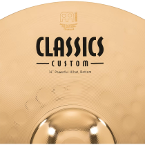 Meinl - CC14PH-B, Classics Custom Brilliant Powerful Hi-Hat, 14″ Meinl - CC14PH-B, Classics Custom Brilliant Powerful Hi-Hat, 14″