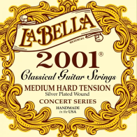 La Bella - 2001HARD, Nylon & Basses Filées Argent – Tension