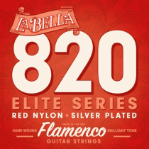 La Bella – 820 | Elite Flamenco – Nylon & Silver-Plated Wound Bass