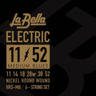 La Bella - HRS-MB, Nickel Electric Guitar Strings, 011-052