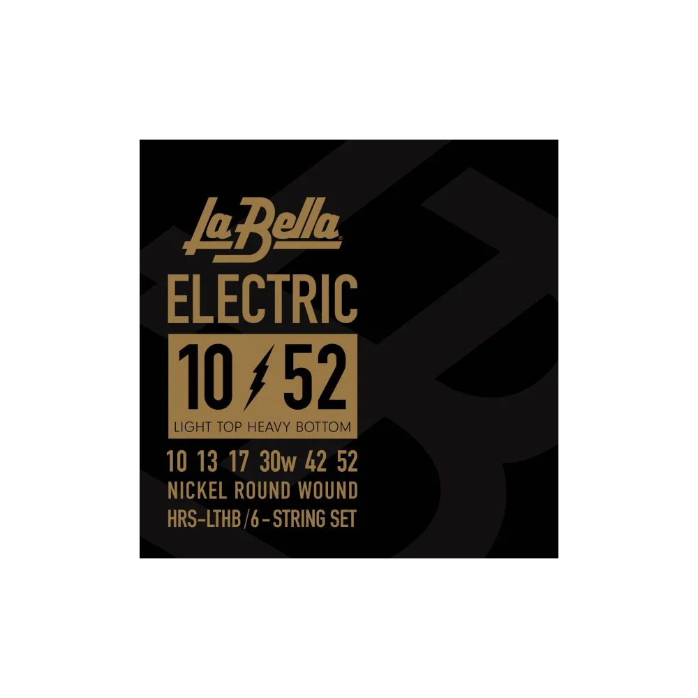 La Bella - HRS-L, Nickel Electric Guitar Strings, 009-046