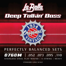 La Bella - 0760M, Deep Talkin’ Bass, 1954 “Original” Style