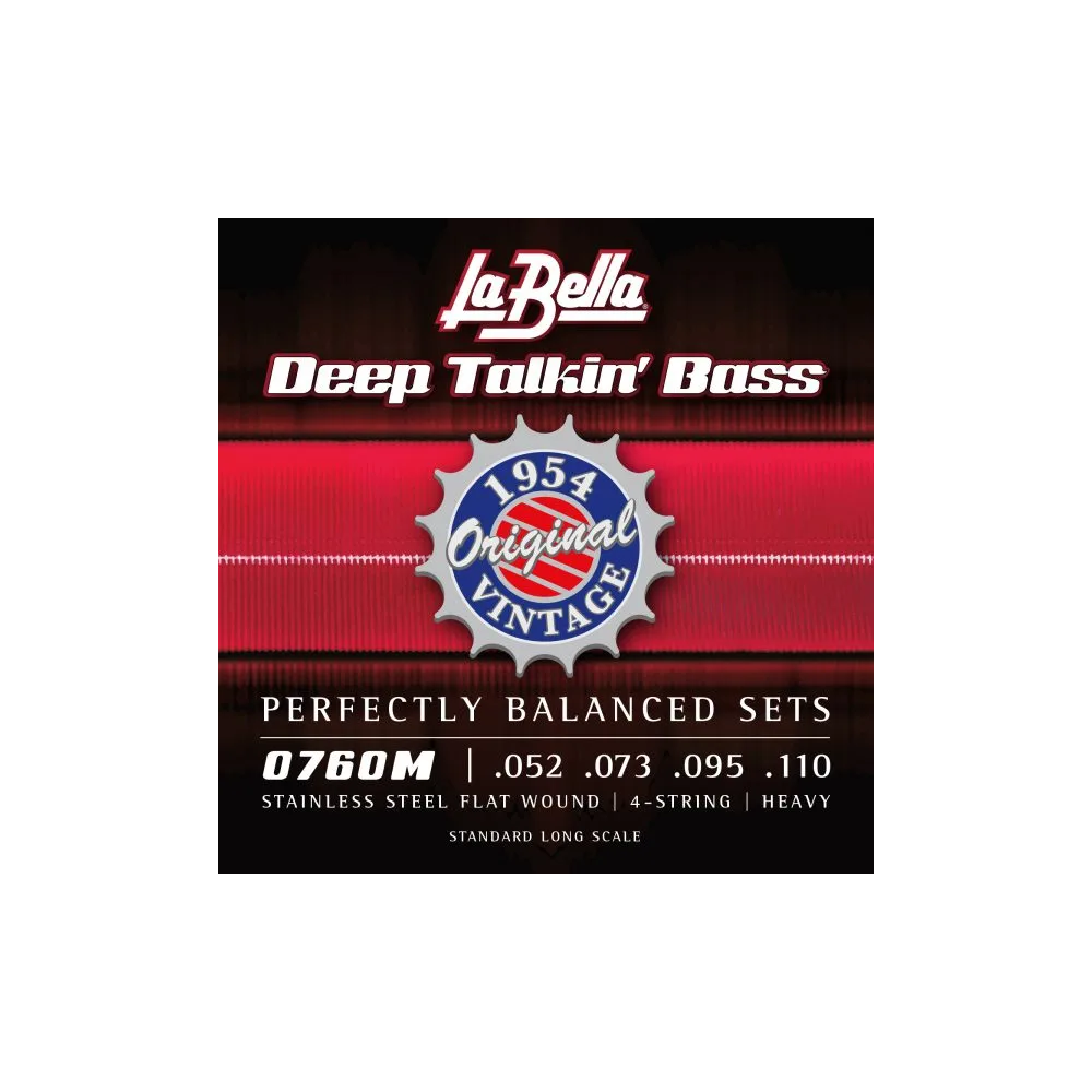 La Bella - 0760M, Deep Talkin’ Bass, 1954 “Original” Style