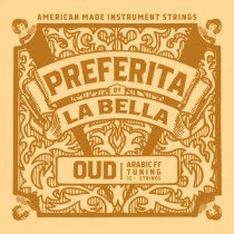 La Bella - OU-PAF, Preferita® Oud Strings, Accordage FF
