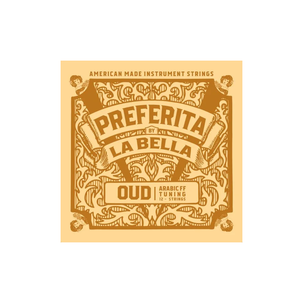La Bella - OU-PAF, Preferita® Oud Strings, Accordage FF