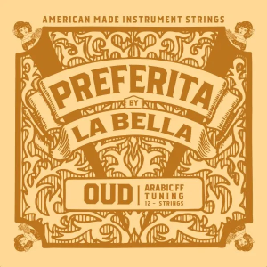 La Bella - OU-PAF, Preferita® Oud Strings, Accordage FF