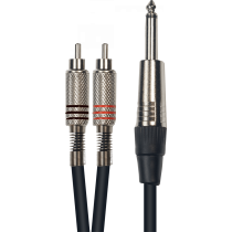 Aywa - Y043, jack mono mâle/2RCA mâle 3m