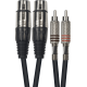 Aywa - Y055, 2 Male RCA / 2 Male XLR, 3m