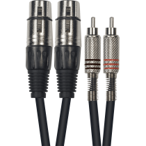 Aywa - Y055, 2 Male RCA / 2 Male XLR, 3m