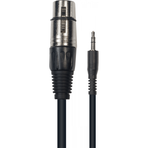 Aywae - Y057, Mini Male Stereo Jack / Female XLR. 3m