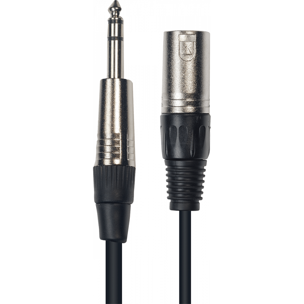 Aywa - Y061, Stereo Male Jack / Male XLR, 6m