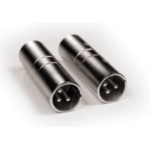 Aywa - A02,  Audio Adapter xlr male / xlr male, set of 2
