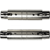 Aywa - A03,  Adaptateur xlr fem. / xlr fem. , lot de 2