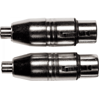 Aywa - A11, Adaptateur rca fem. xlr fem. - lot de 2