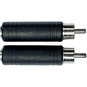 Aywa - A20, RCA male to 6.35 mm female jack adapter – set of 2