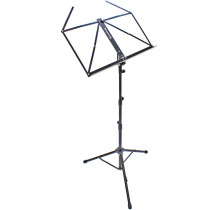 Music Plus - NP-6, Pupitre Pliable noir avec Housse