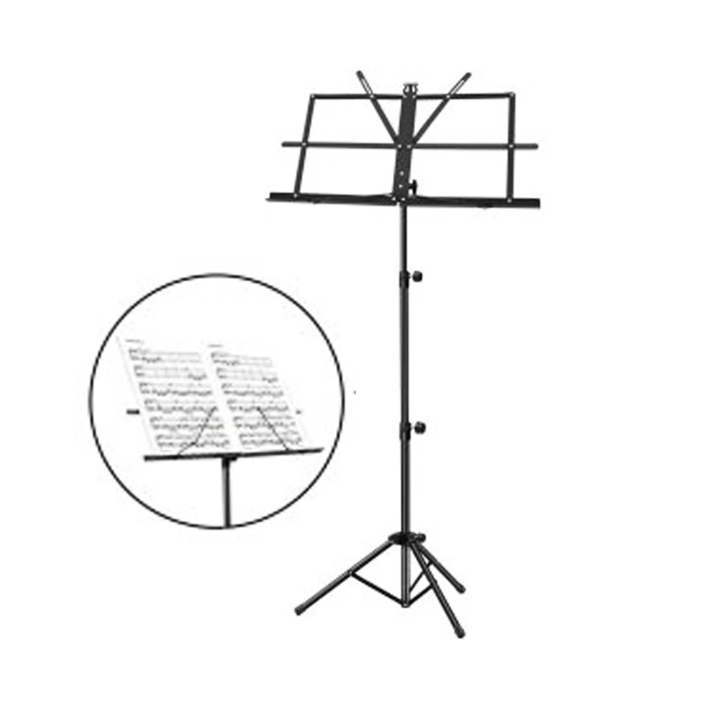 Aywa - AW07, Pupitre Pliable noir avec Housse