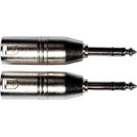 Aywa – A06, 6.35 mm stereo jack adapter (male) to XLR male – pack of 2