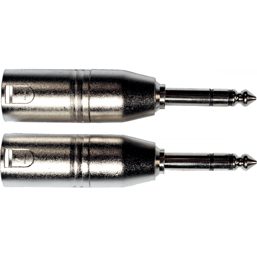 Aywa – A06, 6.35 mm stereo jack adapter (male) to XLR male – pack of 2
