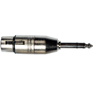Aywa – A05, 6.35 mm stereo jack adapter (male) to XLR female