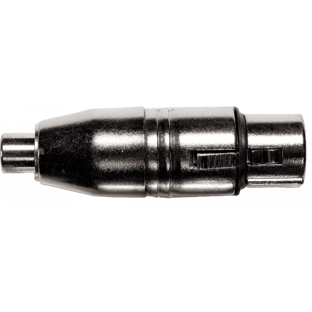 RCA female to XLR female adapter