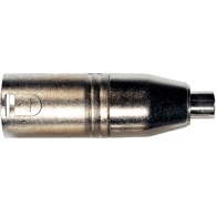 RCA male to XLR male adapter
