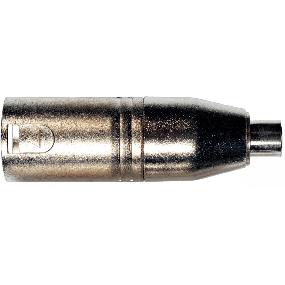RCA male to XLR male adapter