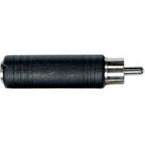 Aywa - A20, Adaptateur rca m/jack fem.em. 6.35