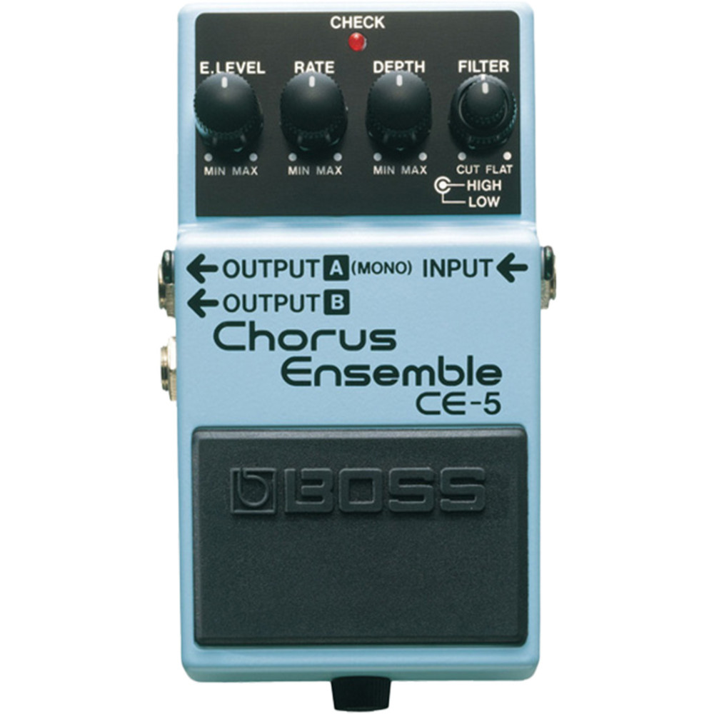 Boss – CE-5, Pédale Chorus Ensemble stéréo