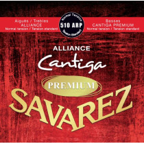 Savarez - 510ARP, Alliance Cantiga Premium Classical Guitar Strings Normal Tension