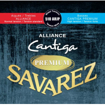 Savarez - 510ARJP, Cordes guitare classique Alliance Cantiga Premium tension mixte