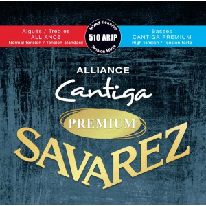 Savarez 510ARJP – Cordes guitare classique Alliance Cantiga Premium tension mixte