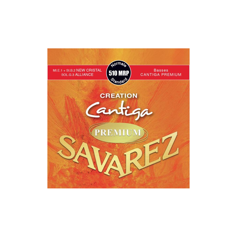 Savarez - 510MRP, Cordes guitare classique Création Cantiga Premium tension normale