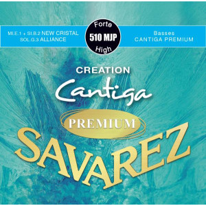 Savarez - 510MJP, Cordes guitare classique Création Cantiga Premium tension forte