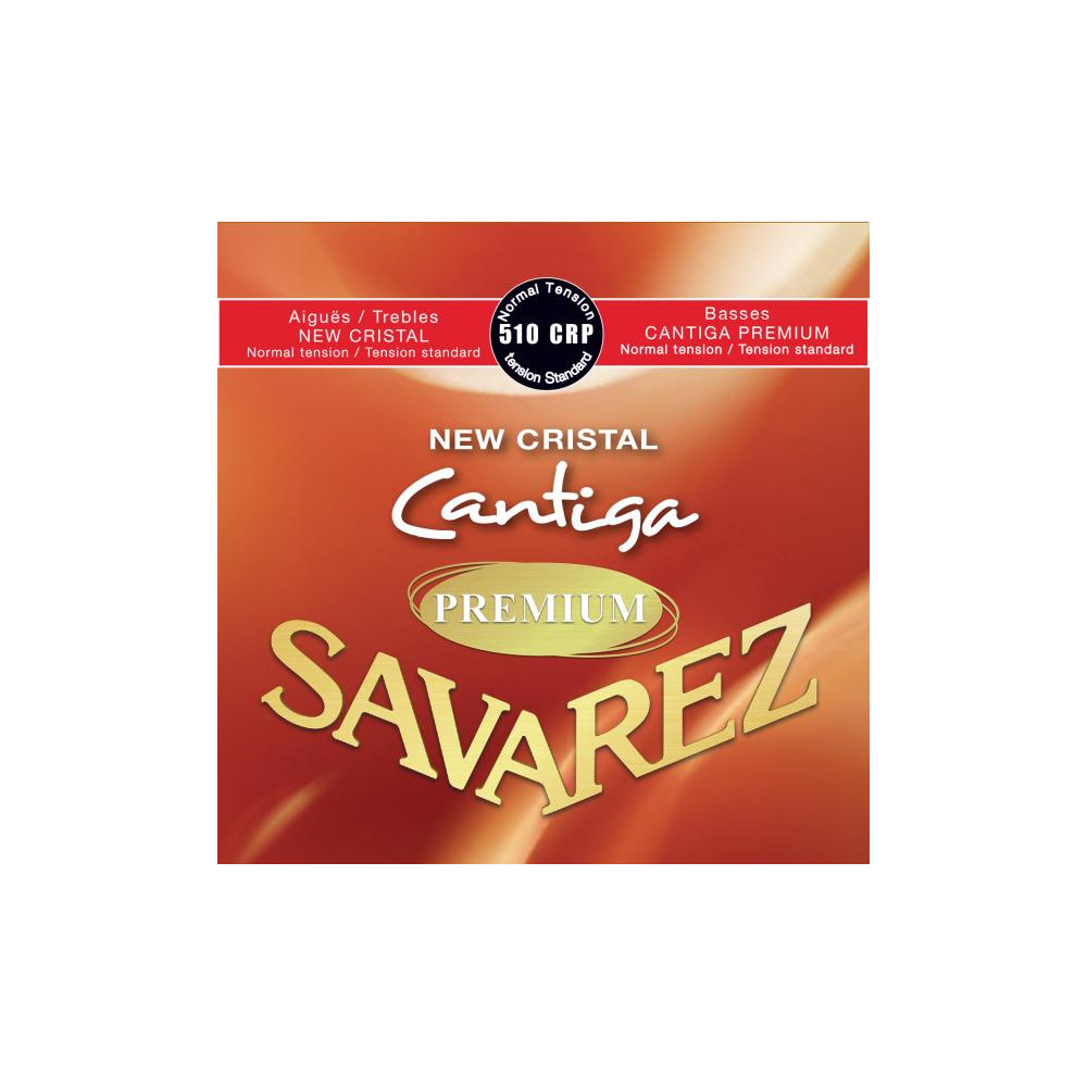 Savarez - 510CRP, New Cristal Cantiga Premium Classical Guitar Strings Normal Tension