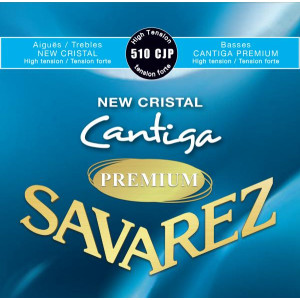 Savarez - 510CJP, Cordes guitare classique New Cristal Cantiga Premium tension forte
