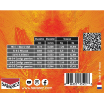 Savarez - 510ERJP, Evolution Cantiga Premium Classical Guitar Strings, Mixed Tension