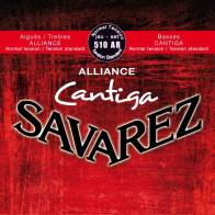 Savarez – 510AR, Alliance Cantiga Classical Guitar Strings, Normal Tension